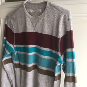 Mossimo long sleeve striped thermal